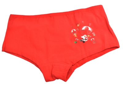 Red Christmas boxer for kid (2 to 12 years old)