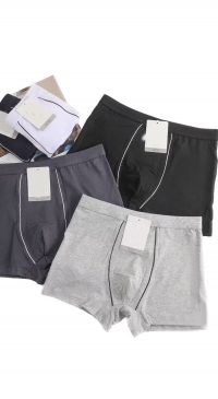 Men's printed cotton boxer shorts
