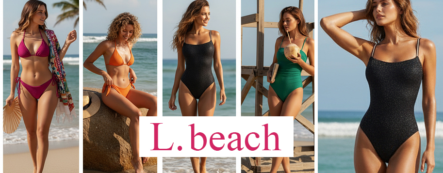 Maillot de bain une pi&egrave;ce L.beach