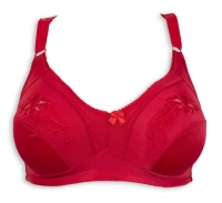 Foamless bra without armature - D cup