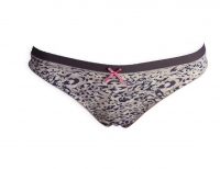 Leopard Thong