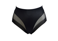 high waist panties (black - white - beige)