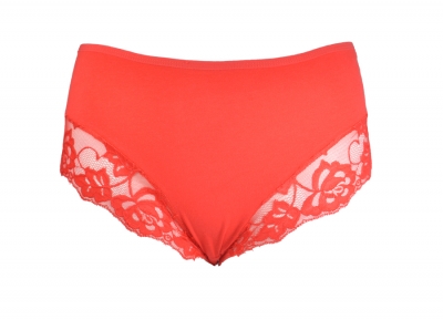 Large size red  panties