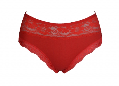 Red Cotton panties