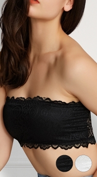 lace Bandeau bra