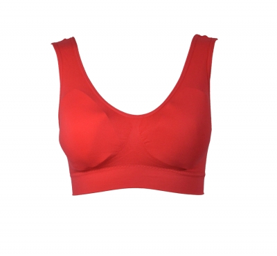 bandeau bra removable padded foam M or L