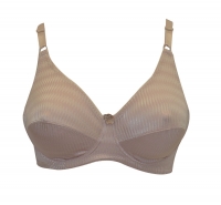 foamless E cup bra beige