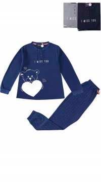 fleeced pyjama cotton