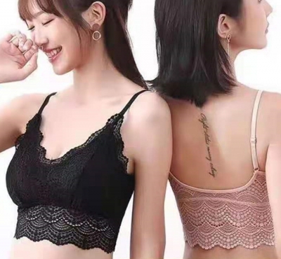 padded lace bra