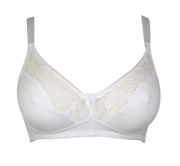 C cup foamless wireless bra