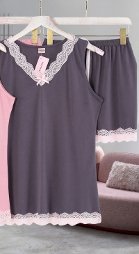 sleeveless pyjama set