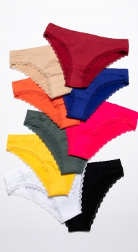 microfiber panties various colors