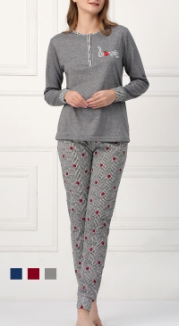 fleece cotton pyjama