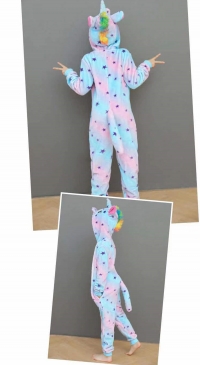 unicorn onesie pajamas for kids