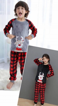 unisex fleece pajamas for kids