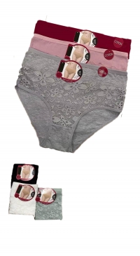 large size cotton brief