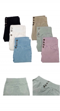 Faded jeans trousers