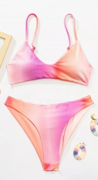 gradient color bikini