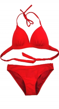 Red bikini