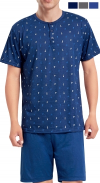 summer pajamas set for men