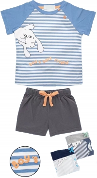 Coton baby pajamas summer