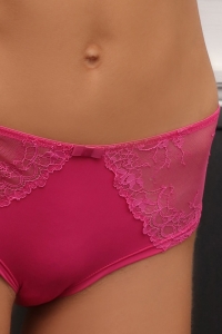 Pink lace boxer