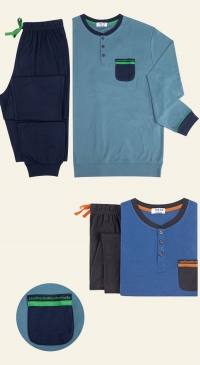 interseason cotton pyjamas for men