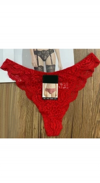 Lace thong
