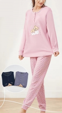 Women's fleece pajamas