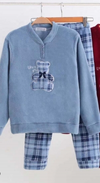 Children's fluffy pajamas