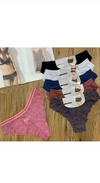 Lace thong
