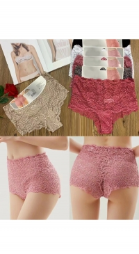 High lace panties