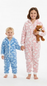 Phosphorescent hooded pajamas (from 4 to 14 years old)