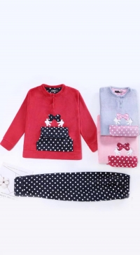 Children's warm pajamas