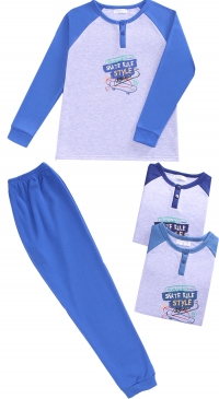 Children's fleece cotton pajamas choice of color