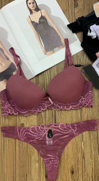Bra cup B and thong