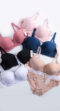 D cup bras and briefs