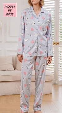 pink off-season pajamas