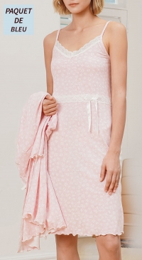 Negligee with blue babydoll