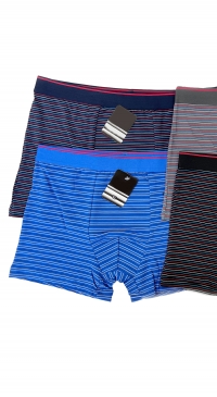 Men's striped boxer