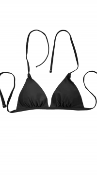 Black bikini's bra