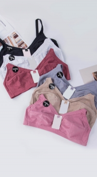 Set of E cup foamless bras