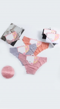 Invisible lace panties