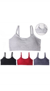 Plus size thin cotton bralettes