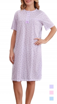 Plus size cotton nightgown