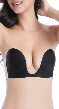 Adhesive bras without strapless backless and low neckline