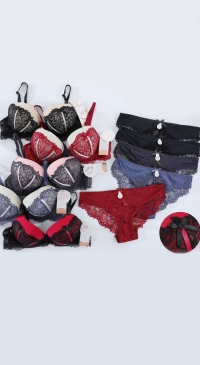 B cup bra and briefs