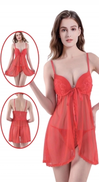 Plus Size Sexy Babydoll