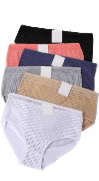Printed cotton panties