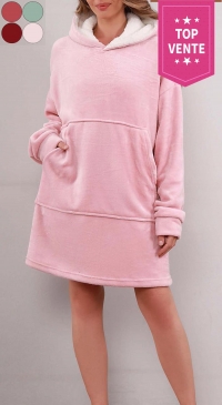 Pilou pilou hooded dress